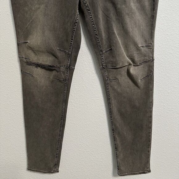 Hudson Jeans Men's Size 36 Gray Zack Skinny Denim Pants Distressed NWT - Picture 3 of 15